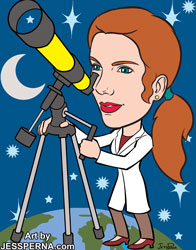Astronomer Cartoon